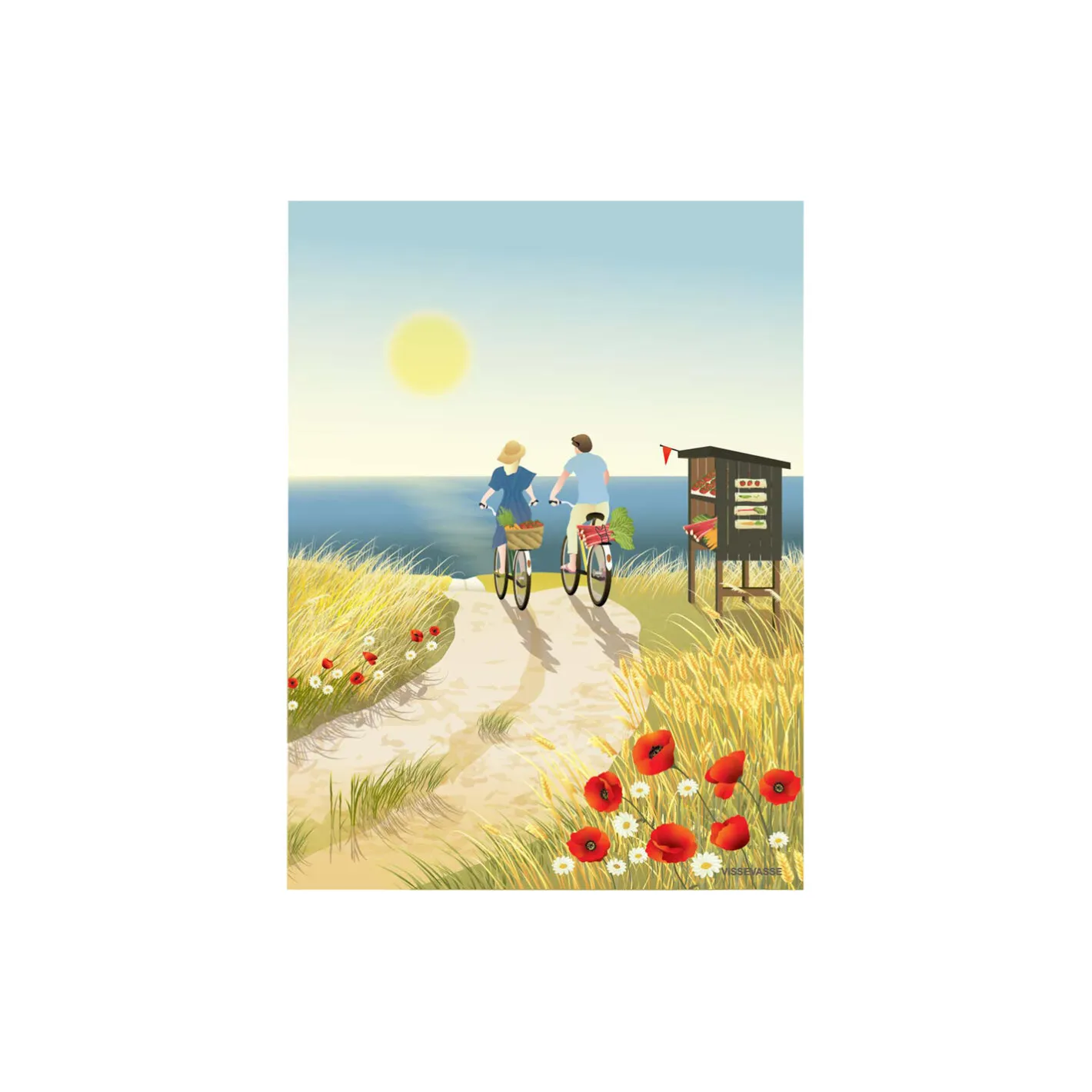 Discount ViSSEVASSE Summer Life plakat