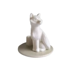 Dottir Nordic Design Sweet Stories Fox lysestage, white> Lysestager