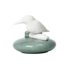 Dottir Nordic Design Sweet Stories Kingfisher vase, peacock> Vaser