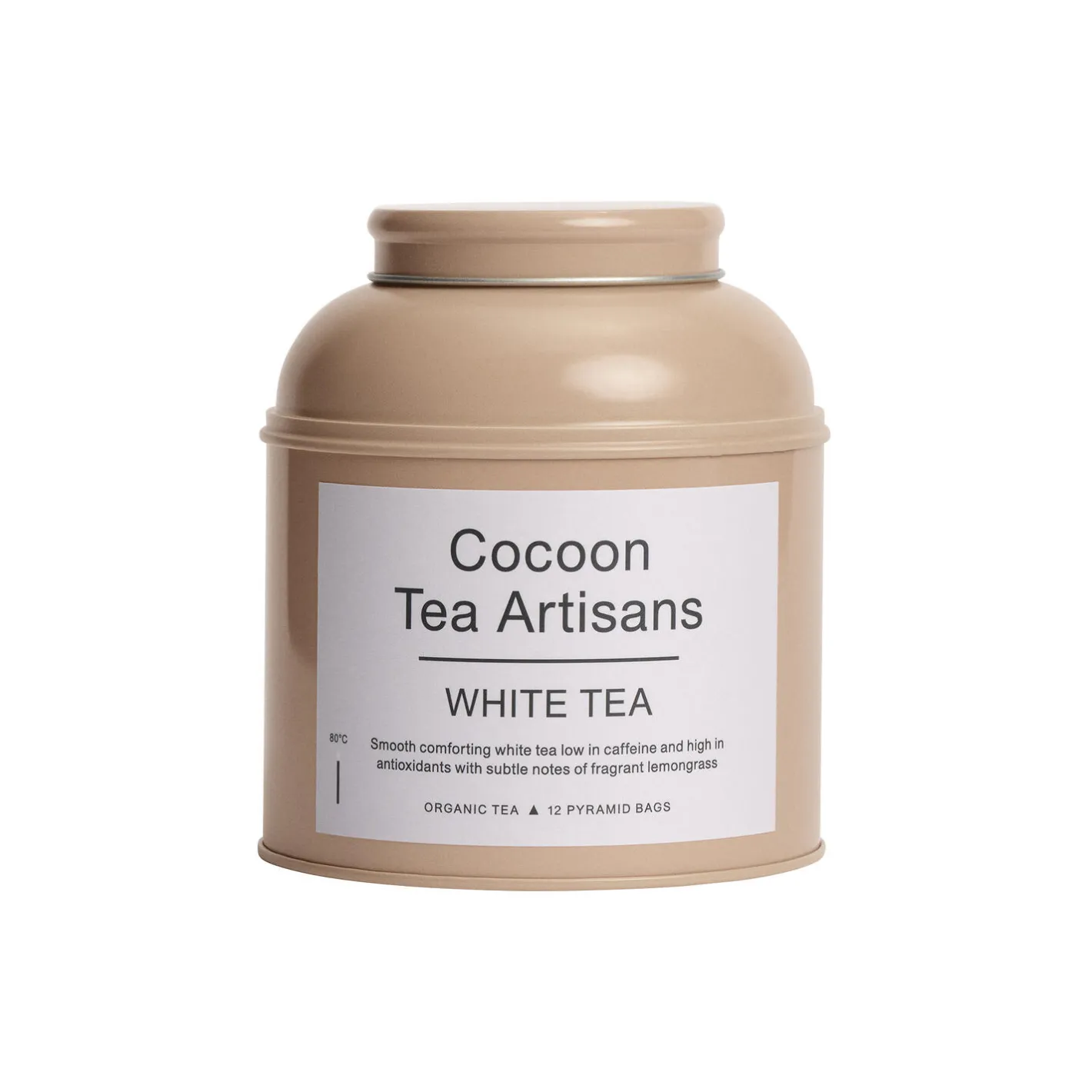 Discount Cocoon Tea Artisans Tea Caddy, organic white tea