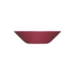 Clearance Iittala Teema dyb tallerken Ø 21 cm, kirsebærrød kirseb&aelig;rr&oslash;d