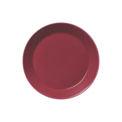 Clearance Iittala Teema tallerken Ø 21 cm, kirsebærrød kirseb&aelig;rr&oslash;d