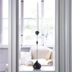 New Klong Tender Candlestick High black