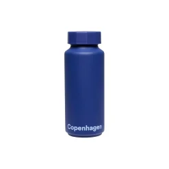 New Design Letters Termoflaske COPENHAGEN, blue midnight blue