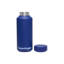 New Design Letters Termoflaske COPENHAGEN, blue midnight blue