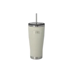 New Thermos Termokrus med sugerør, sand
