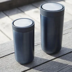 Online Stelton To Go Click termokop 0,2 L, dark blue metallic