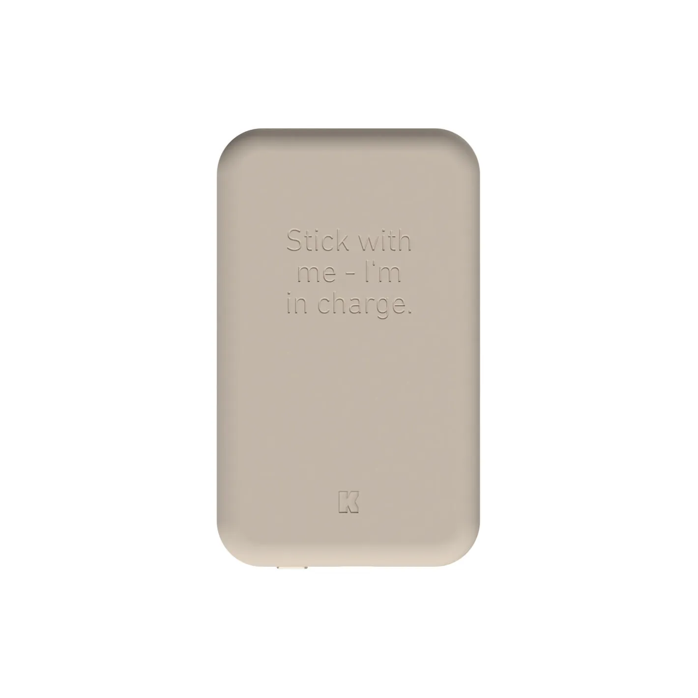 Kreafunk toCHARGE Qi trådløs powerbank> Opladere