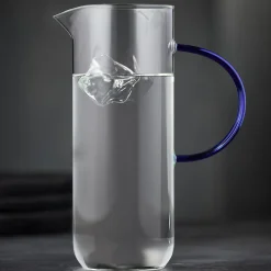 Online Lyngby Glas Torino glaskande, klar/blå