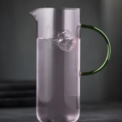 Hot Lyngby Glas Torino glaskande, pink/grøn pink/gr&oslash;n