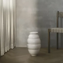 Knabstrup Keramik Tortus Archie vase No 5, white><noscript><img width=