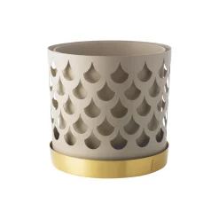 New Klong Trio Drop Flowerpot Large beige