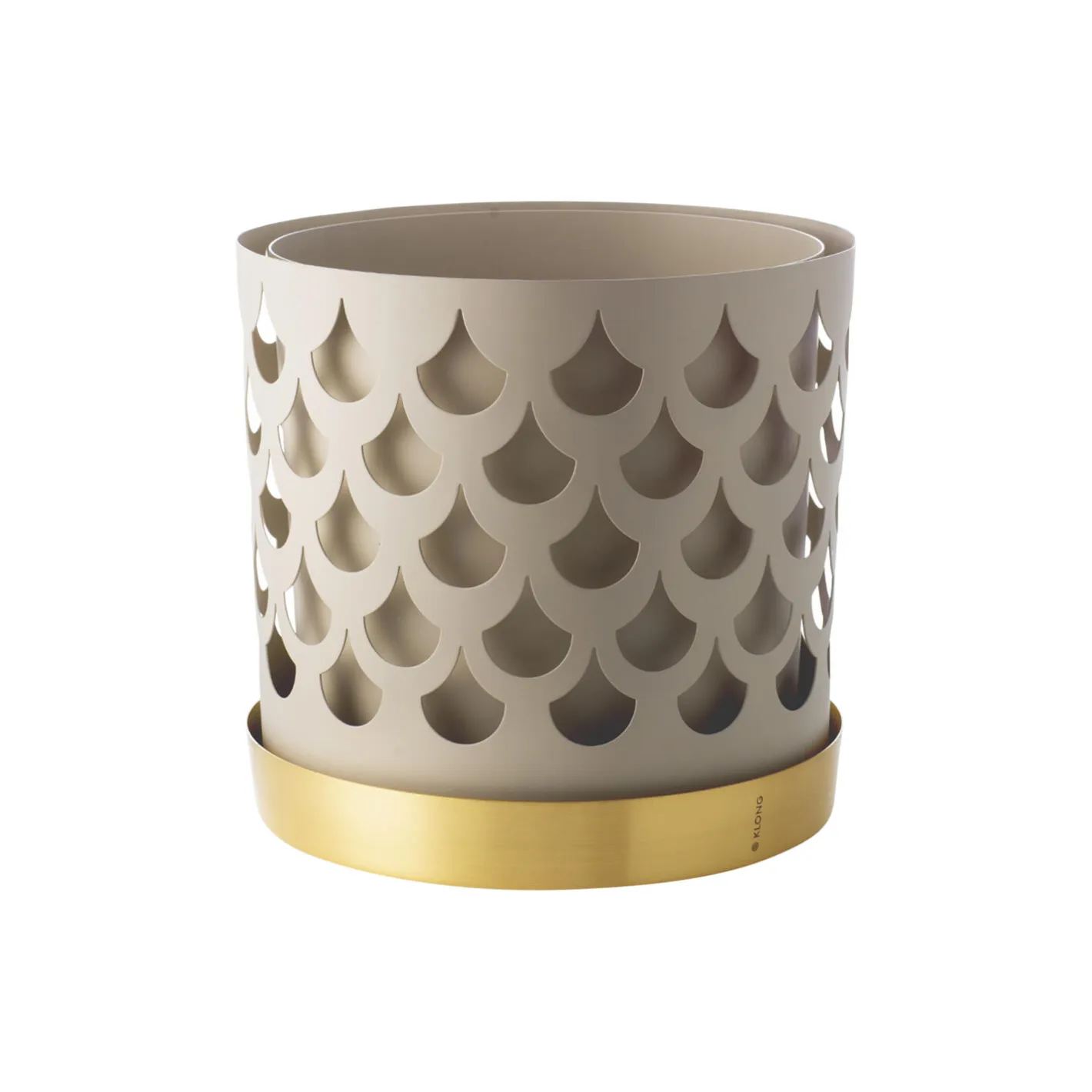 New Klong Trio Drop Flowerpot Large beige