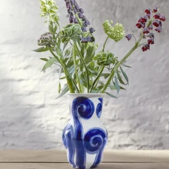 New Kähler Tulle vase, blå