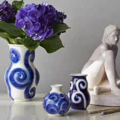Clearance Kähler Tulle vase, blå