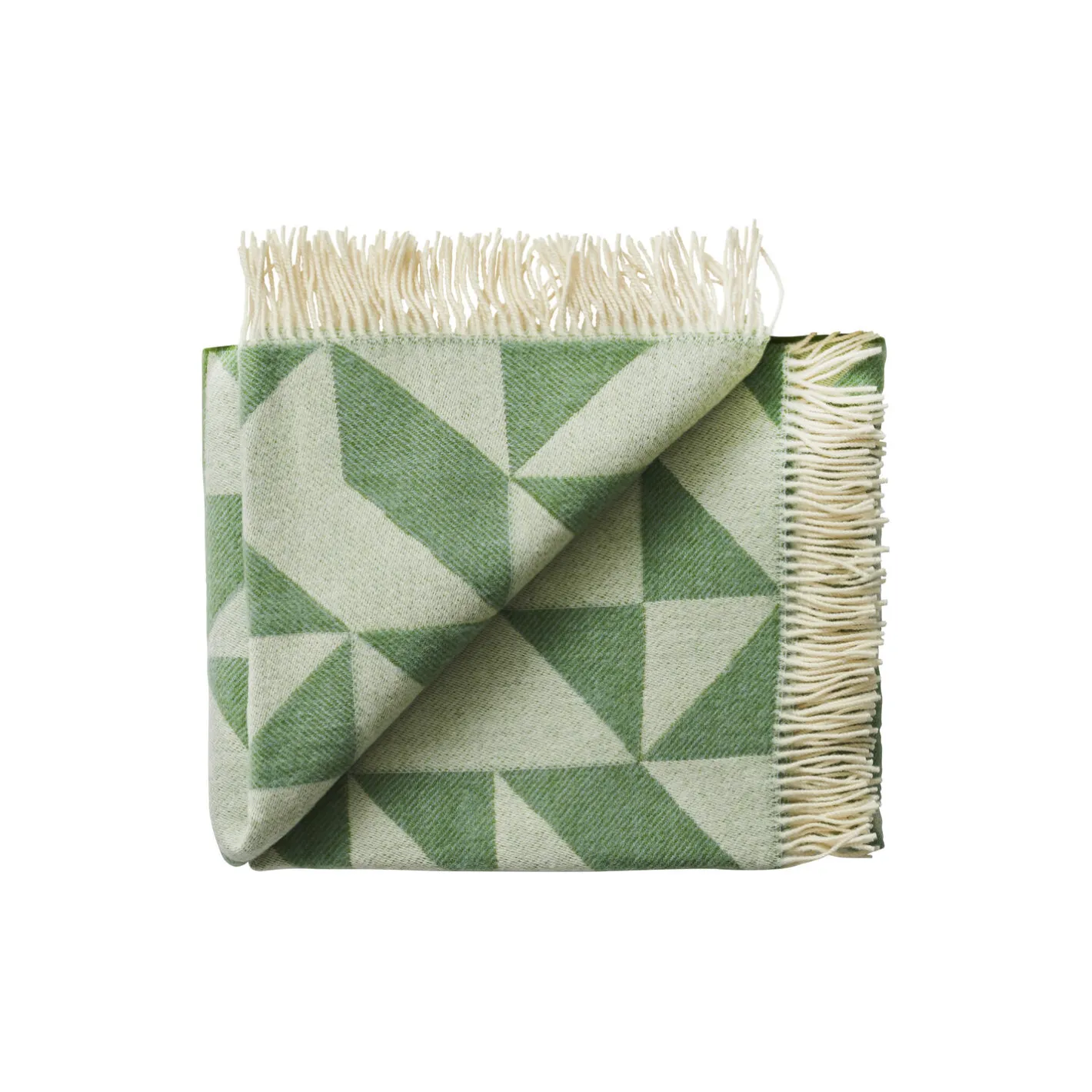 Outlet Silkeborg Uldspinderi Twist a Twill plaid, 01179 maple green