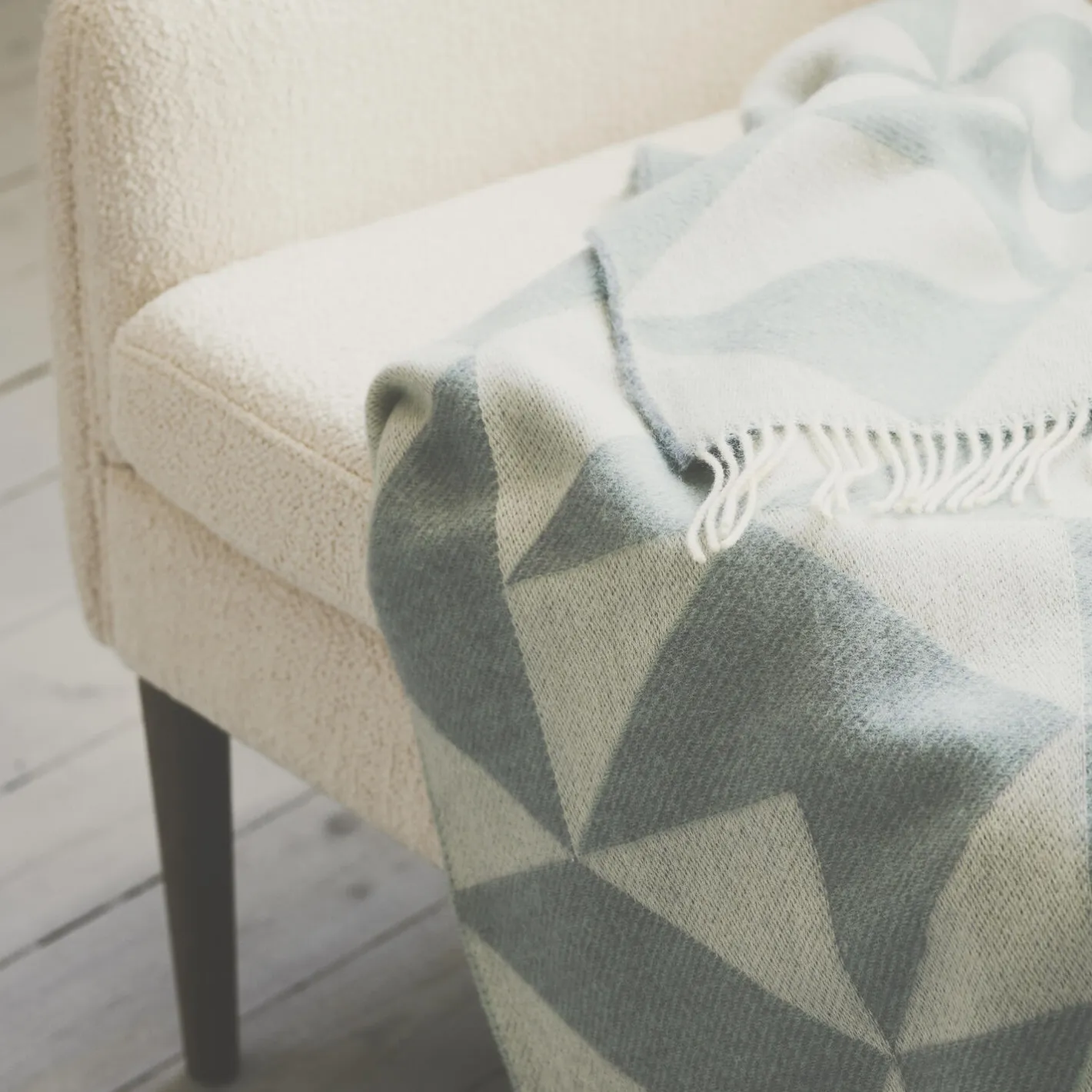 Outlet Silkeborg Uldspinderi Twist a Twill plaid, 01179 maple green