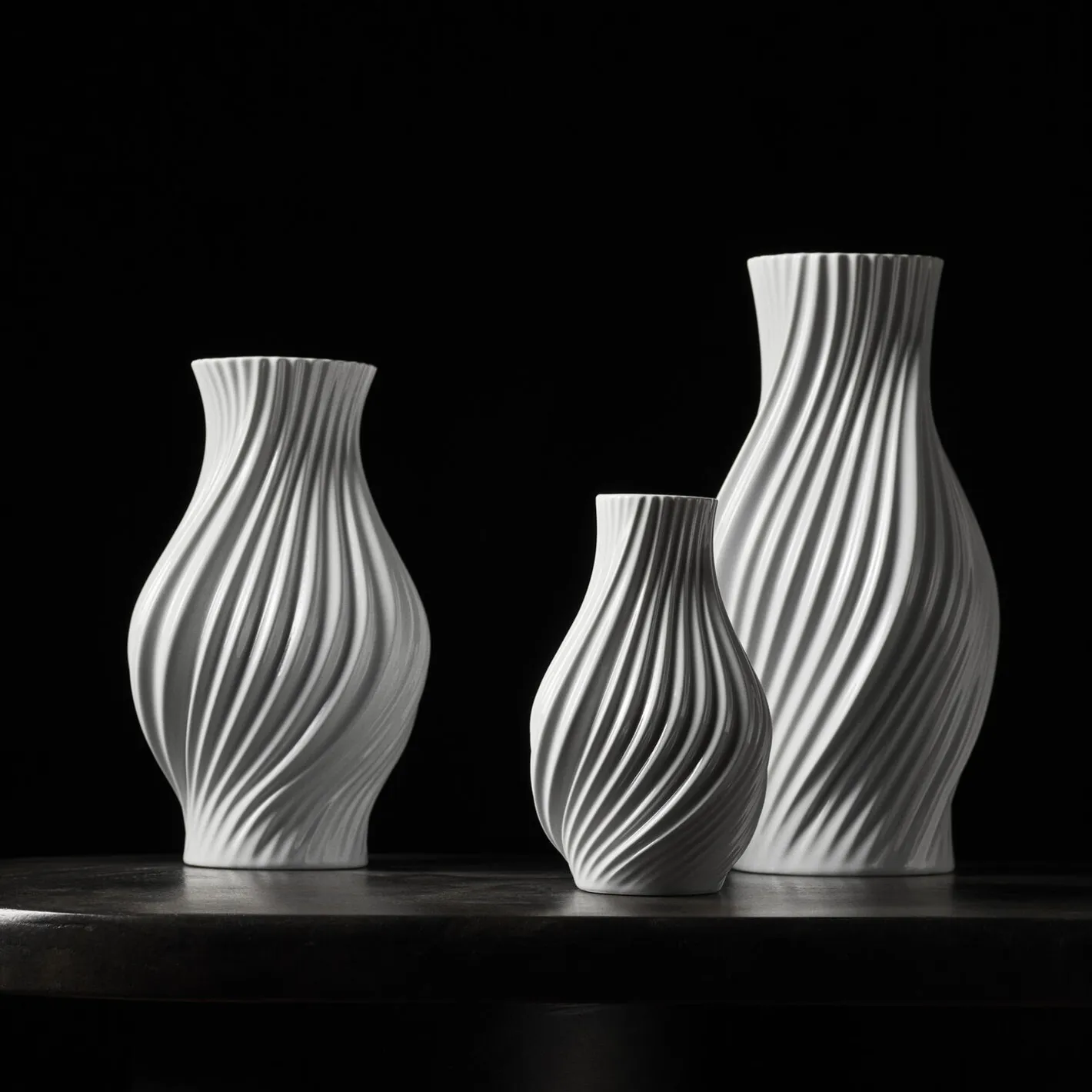 Discount Lyngby Porcelæn Twist Vase 18 cm