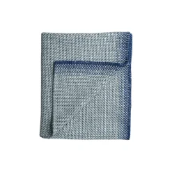 Online Røros Tweed UNA Half Size Throw, blue