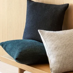 Clearance Røros Tweed VEGA Cushion, black