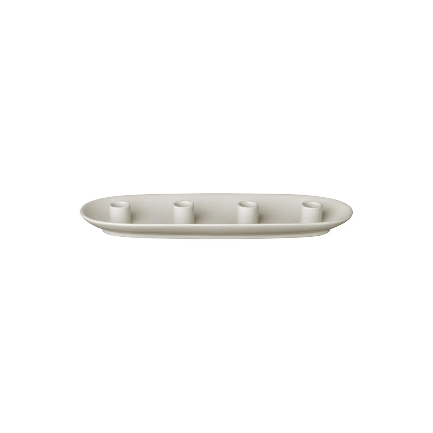 New Blomus VELA Candle Holder Shap oval, moonbeam