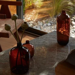 LSA International Vessel vase, brun/mocka> Vaser