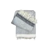 Clearance Klippan Yllefabrik Vilhelm plaid, grey