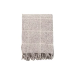 Klippan Yllefabrik Vinga uld plaid, beige