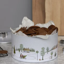 New Bastian Vinter kagedåsesæt 2 dele, arctic ice/woodrose