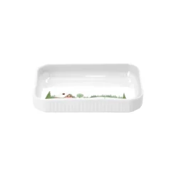 Clearance Pillivuyt Vinter rektangulært fad 18 cm