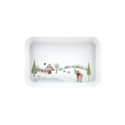 Clearance Pillivuyt Vinter rektangulært fad 18 cm