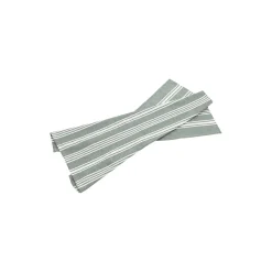 Outlet Bastian Viskestykke recycle Eco Stripe, green bay