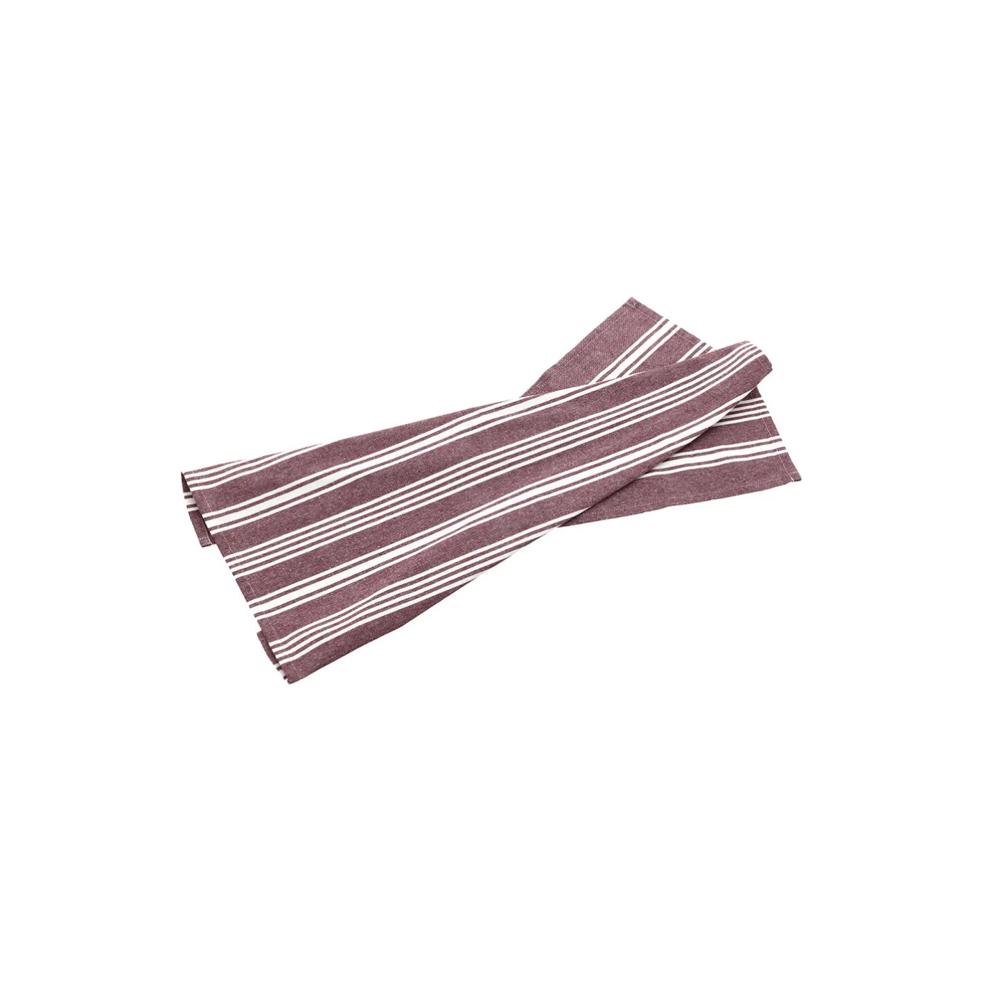 New Bastian Viskestykke recycle Eco Stripe, rumba red