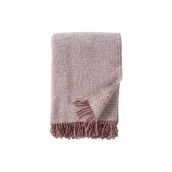 Outlet Klippan Yllefabrik Vito plaid, rust