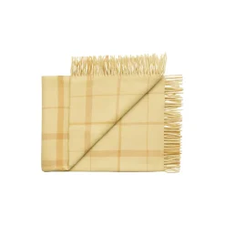 Silkeborg Uldspinderi Warp and Weft plaid, 02101 balance - chamomile/mustard> Plaider