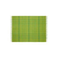 Silkeborg Uldspinderi Warp and Weft plaid, 02104 sprout - lime/grass> Plaider