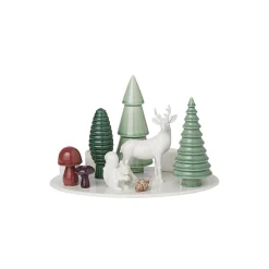 Dottir Nordic Design Winter Stories Advent Candlestick, woodland> Lysestager