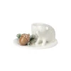 New Dottir Nordic Design Winter Stories Candlestick, hedgehog