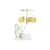 Dottir Nordic Design Winter Stories Squirell With Angel Chime fyrfadsstage> Lysestager